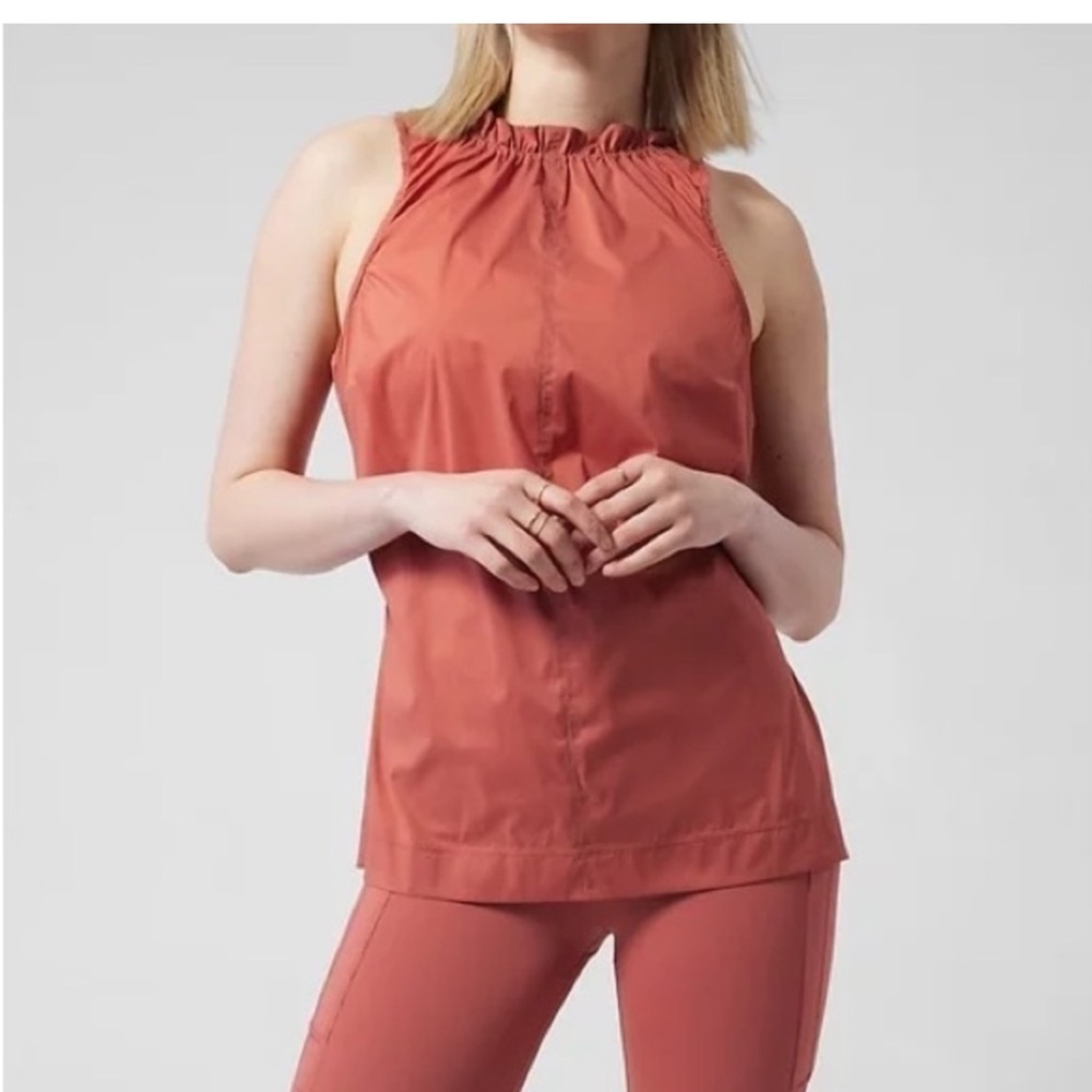 Athleta NWT Levitate Tank Burnt Orange Terracotta  XS
